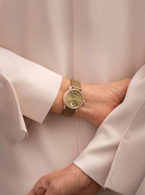 專為現(xiàn)代女性打造的全新機(jī)械腕表 格拉蘇蒂原創(chuàng)傾情呈現(xiàn)：Serenade Luna小夜曲月相腕表