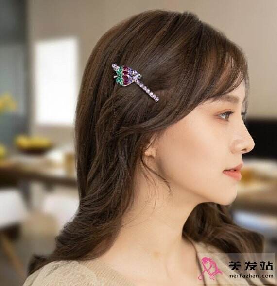 今年最火的發(fā)飾推薦 側(cè)邊夾發(fā)型美翻天