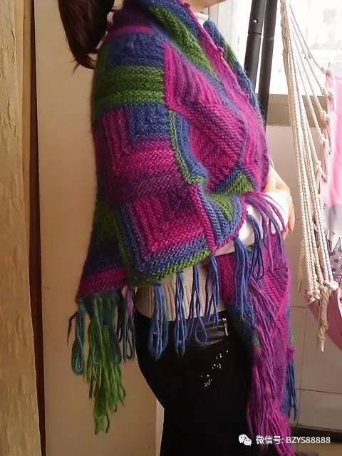 一款大披肩，喜歡就來一件（一款大披肩喜歡就來一件）(6)