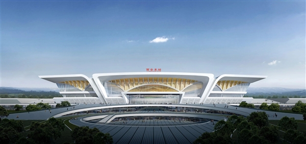 17臺(tái)35線巨型車(chē)站！時(shí)速350公里的西延高鐵有新進(jìn)展