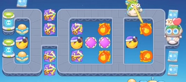 保衛(wèi)蘿卜4太空穿越第4關(guān)怎么過(guò)