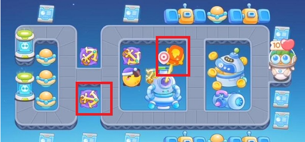 保衛(wèi)蘿卜4太空穿越第4關(guān)怎么過(guò)