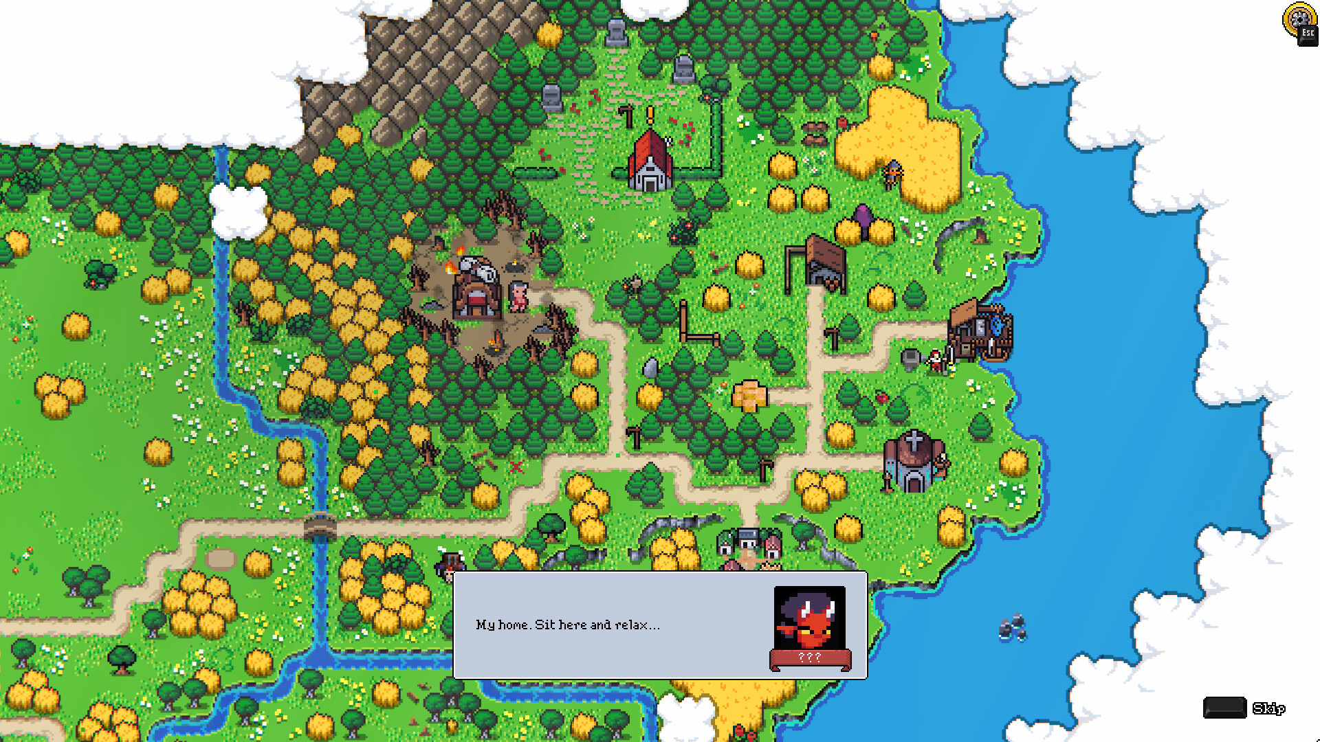 動作類肉鴿游戲《超級幻想王國》現已登錄Steam平臺