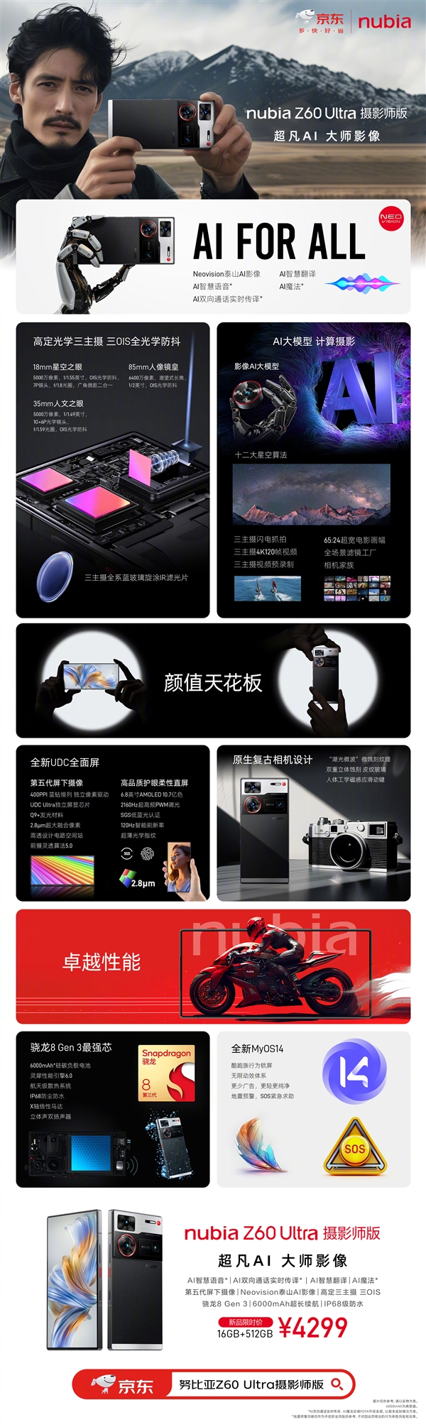 今年唯一一款真全面屏影像旗艦！讀懂努比亞Z60 Ultra攝影師版