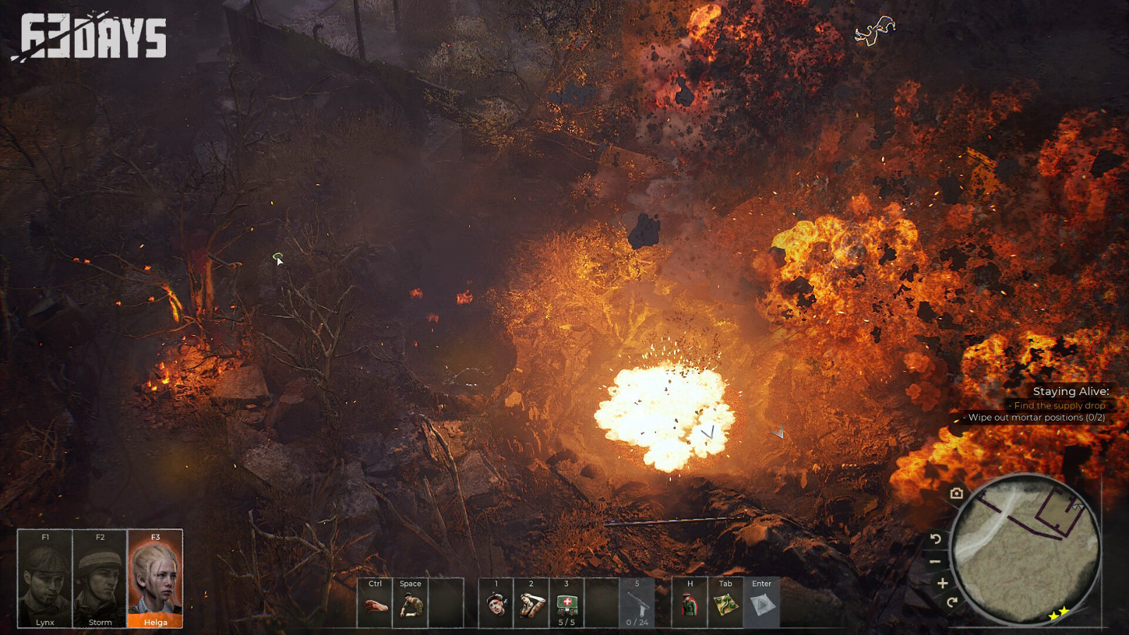 策略游戲《63 Days》Steam頁面上線 支持簡體中文