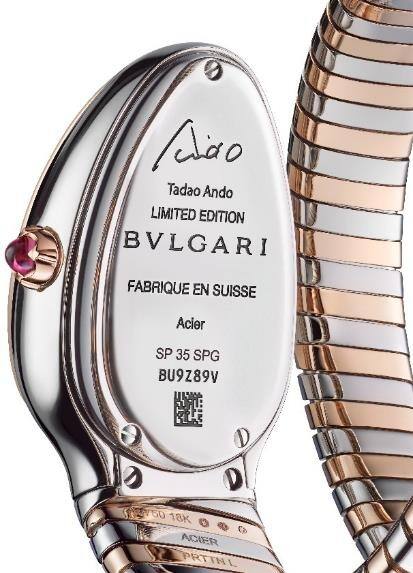 BVLGARI寶格麗SERPENTI系列安藤忠雄特別款腕表 四季頌歌