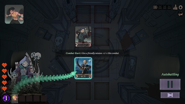 《Throne of Bone》Steam搶測 肉鴿元素自走棋新游