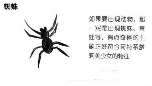 推薦 哥特風(fēng)人物怎么畫 哥特系美少女配飾畫法（哥特風(fēng)人物怎么畫）(15)