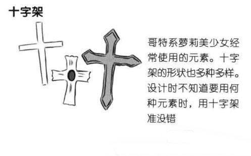 推薦 哥特風(fēng)人物怎么畫 哥特系美少女配飾畫法（哥特風(fēng)人物怎么畫）(9)