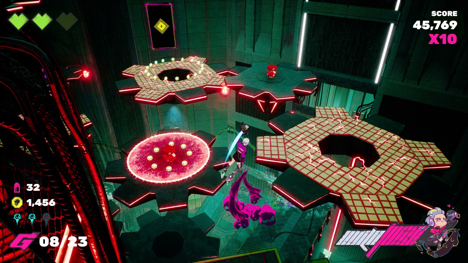 動(dòng)漫風(fēng)格平臺(tái)動(dòng)作游戲《涂鴉之城》夏季發(fā)售