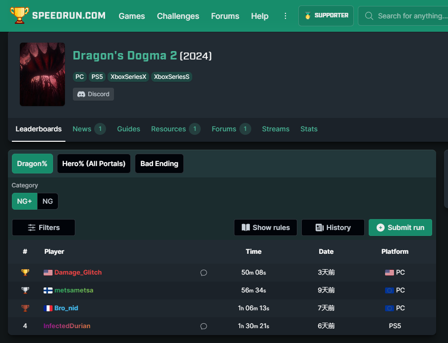 《龍之信條2》玩家不使用武器和裝備在兩小時(shí)內(nèi)完成速通