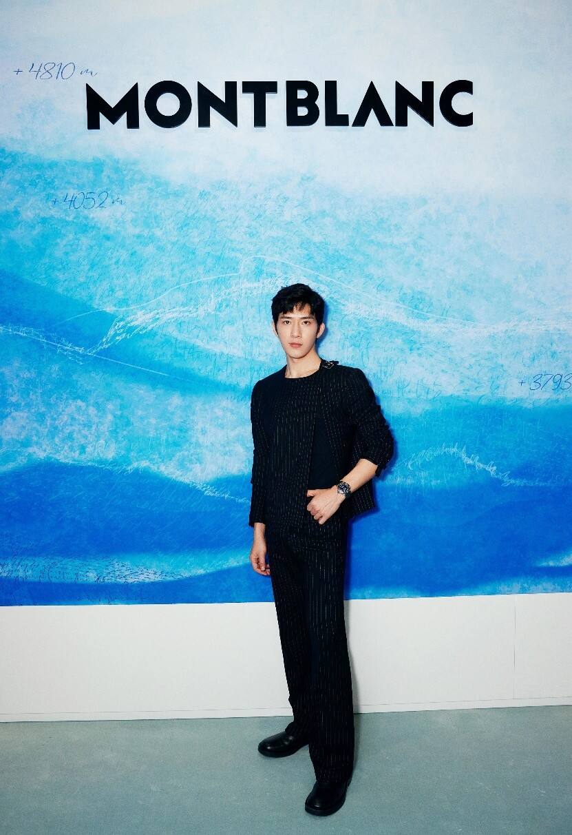 萬寶龍全球品牌大使井柏然出席2024“鐘表與奇跡”日內瓦高級鐘表展：探索冰封深海極境