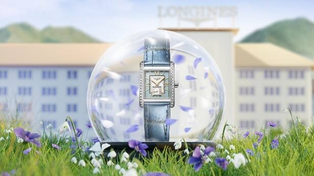 浪琴表甄選多彩優(yōu)雅時計，伴您共赴春日奇境