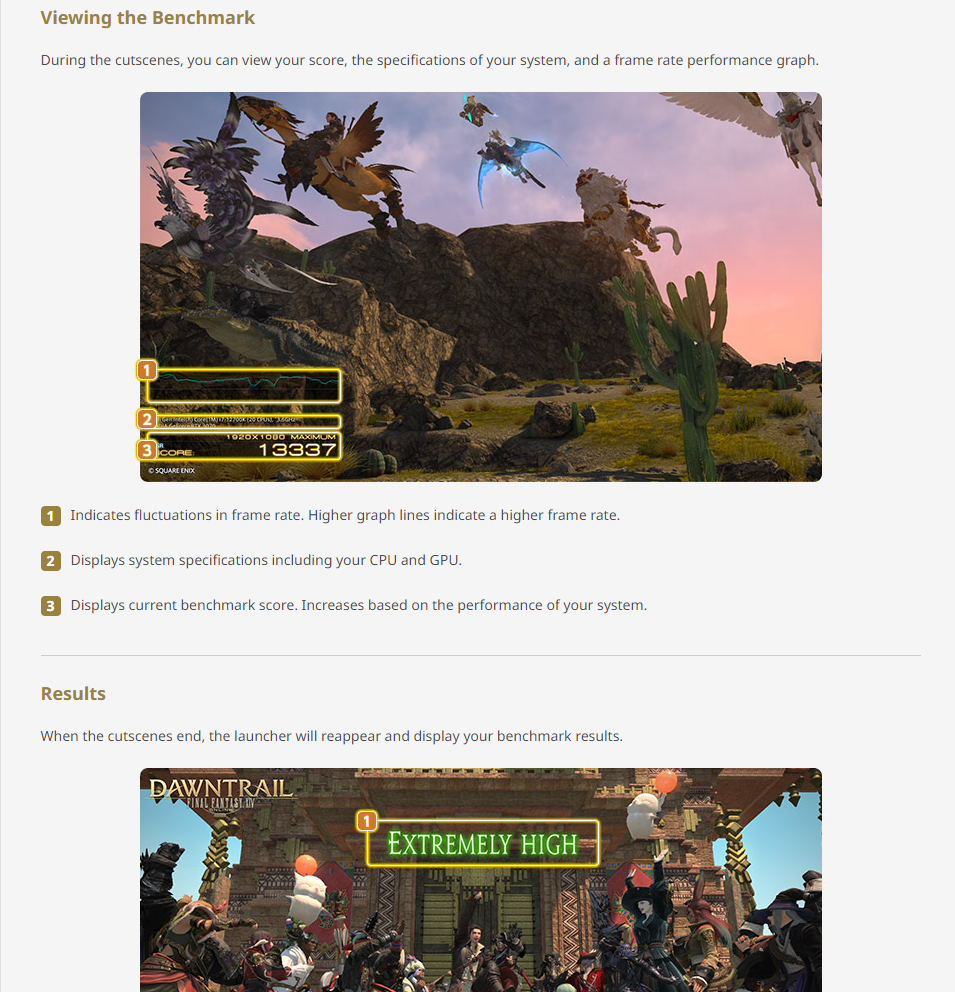 《最終幻想14》官方推出資料片“黃金的遺產(chǎn)”基準(zhǔn)測試工具