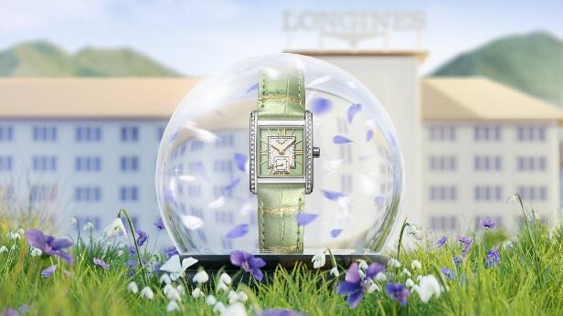 浪琴表甄選多彩優(yōu)雅時計，伴您共赴春日奇境