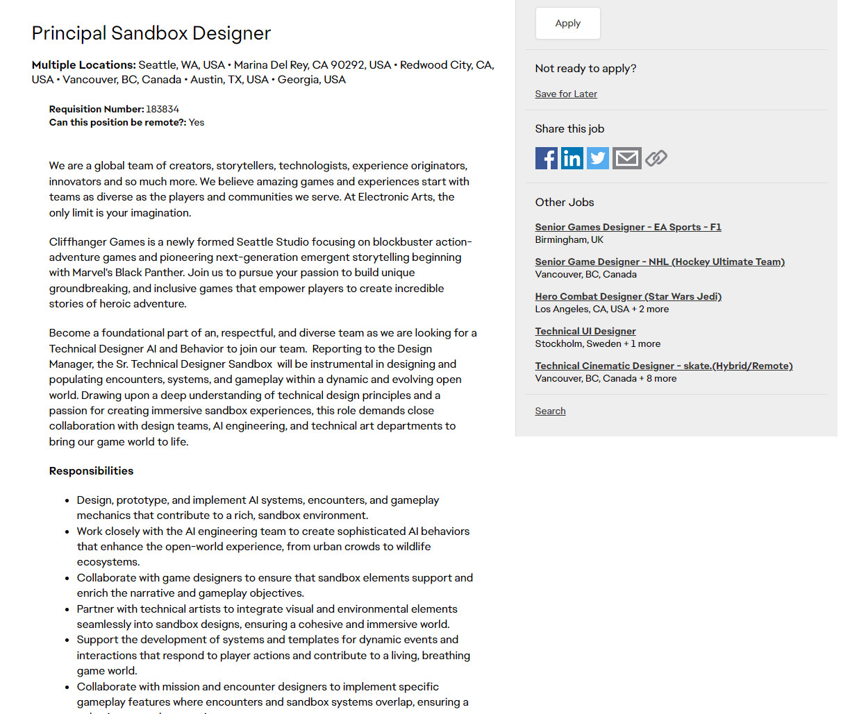 EA《黑豹》游戲?qū)⒉捎瞄_(kāi)放世界設(shè)定