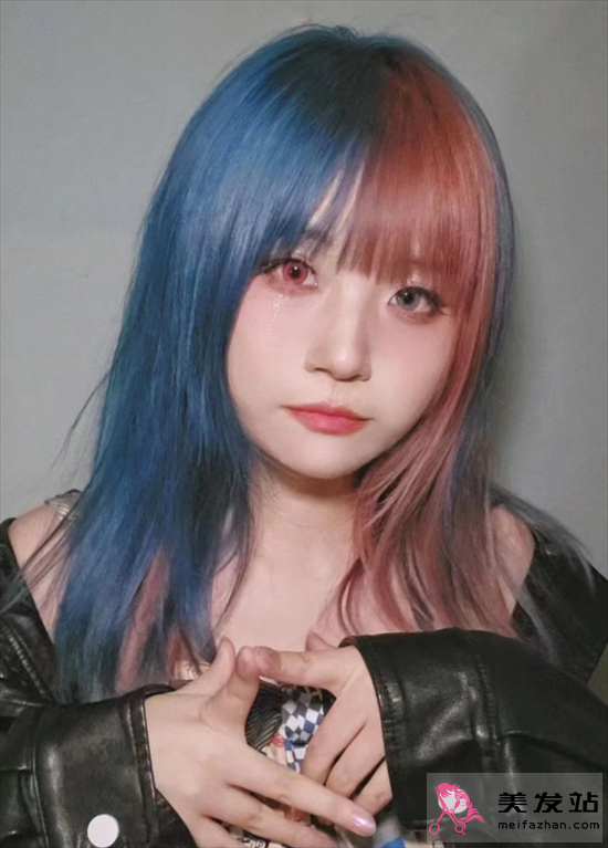 今年流行的染發(fā) 個性鴛鴦染發(fā)型
