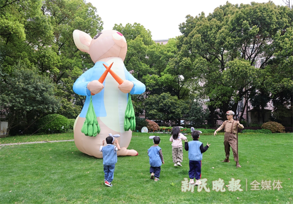 春日親子打卡又添新去處！與比得兔一起為“馬蘭花”慶生