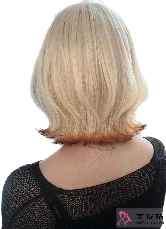 酷炫短發(fā)雙色染 時髦洋氣不挑人