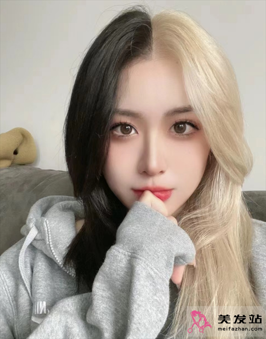 今年流行的染發(fā) 個性鴛鴦染發(fā)型