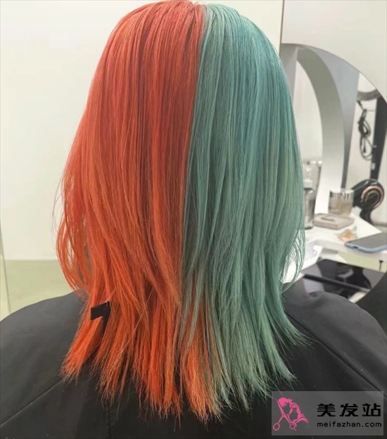 今年流行的染發(fā) 個性鴛鴦染發(fā)型