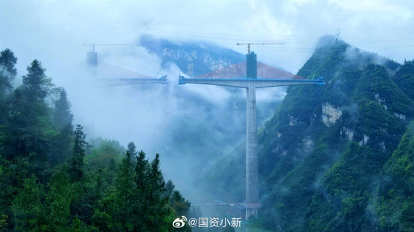 新進(jìn)展！亞洲第一高墩矮塔斜拉橋斜拉索全部完成安裝