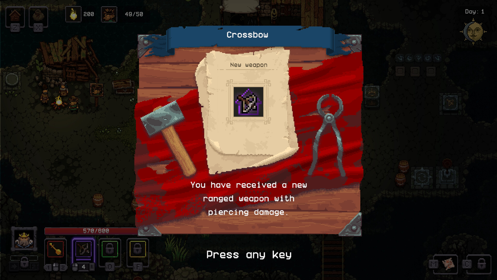 像素風角色扮演游戲《國王之墓》現(xiàn)已在Steam平臺正式發(fā)售