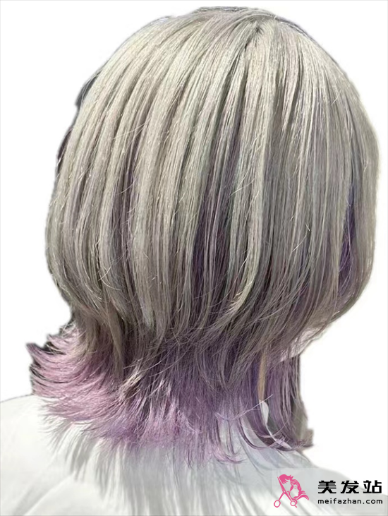 酷炫短發(fā)雙色染 時髦洋氣不挑人