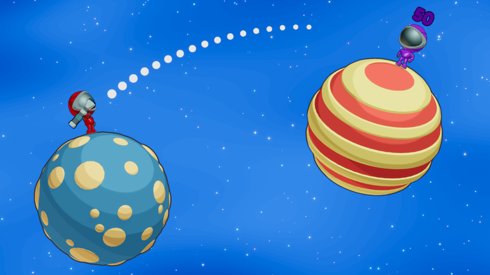 回合制太空炮兵《Gravitee Wars》Steam頁(yè)面 支持簡(jiǎn)中