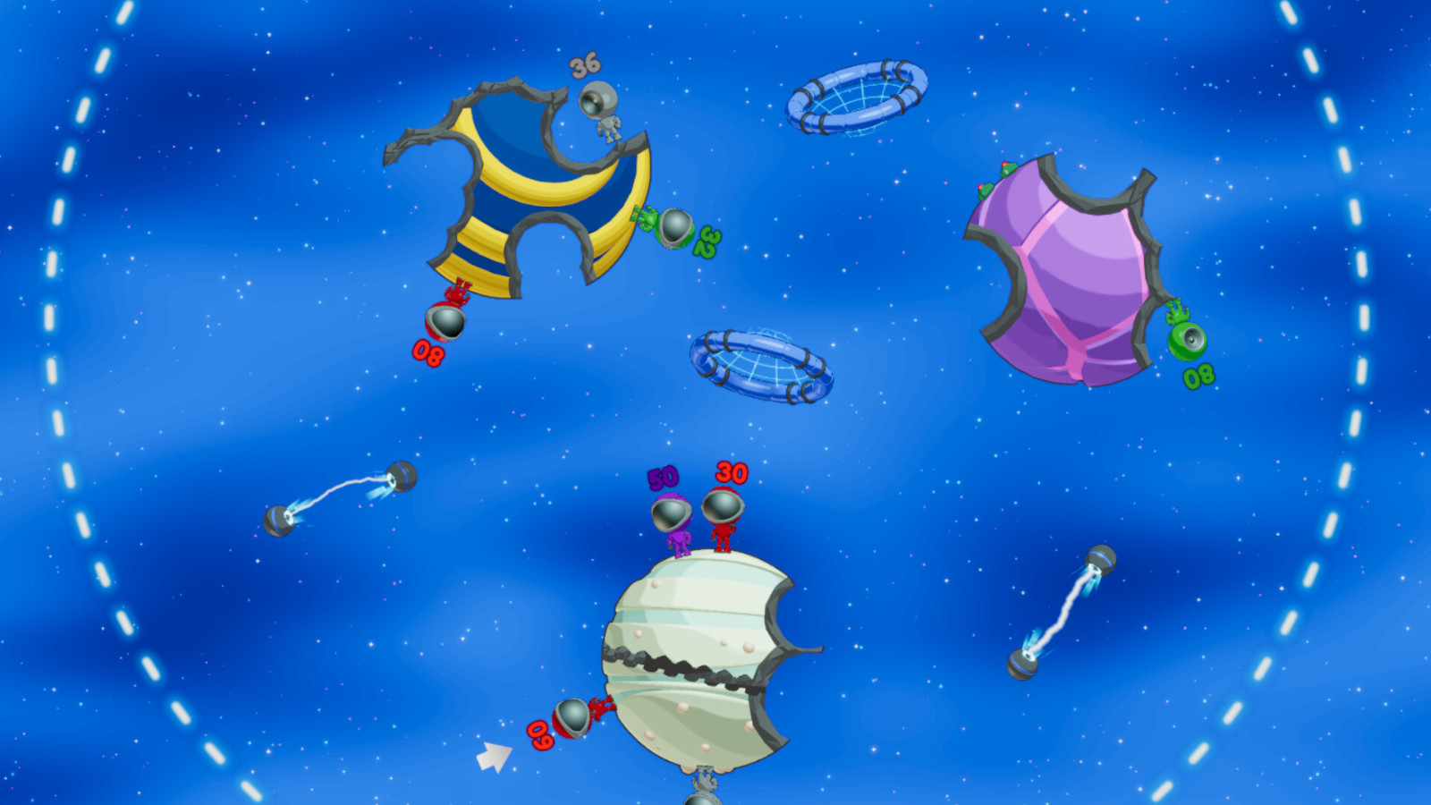 回合制太空炮兵《Gravitee Wars》Steam頁(yè)面 支持簡(jiǎn)中