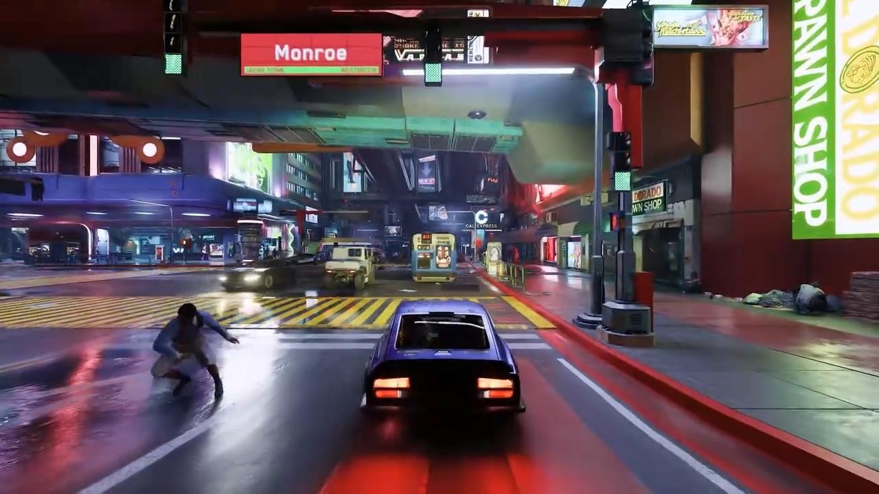 《賽博朋克2077》新路徑追蹤Mod演示 畫面太逼真