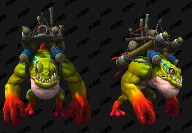 魔獸世界年卡來了 送筋肉魚人 兔年坐騎，懷舊服幽冥幼龍（魔獸世界年卡來了）(4)