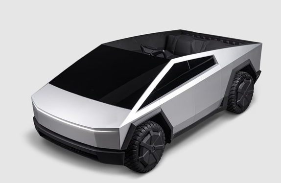 特斯拉Cybertruck兒童車開售 萬元價格能跑19公里