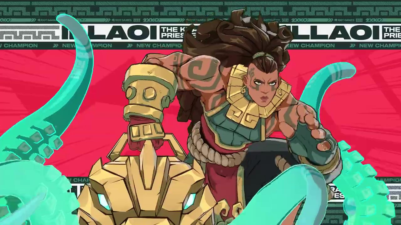 拳頭免費2v2格斗游戲《2XKO》俄洛伊實機 明年發(fā)售