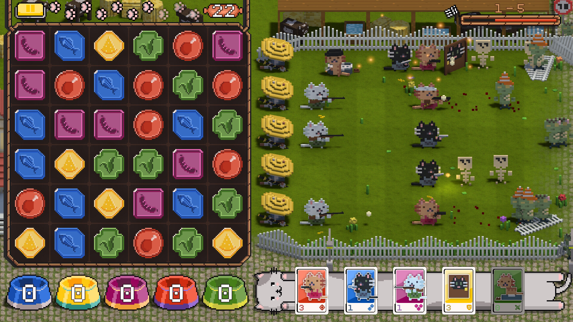 策略塔防三消游戲《喵喵大戰(zhàn)邪物》現(xiàn)已登錄Steam平臺 2024年夏季推出