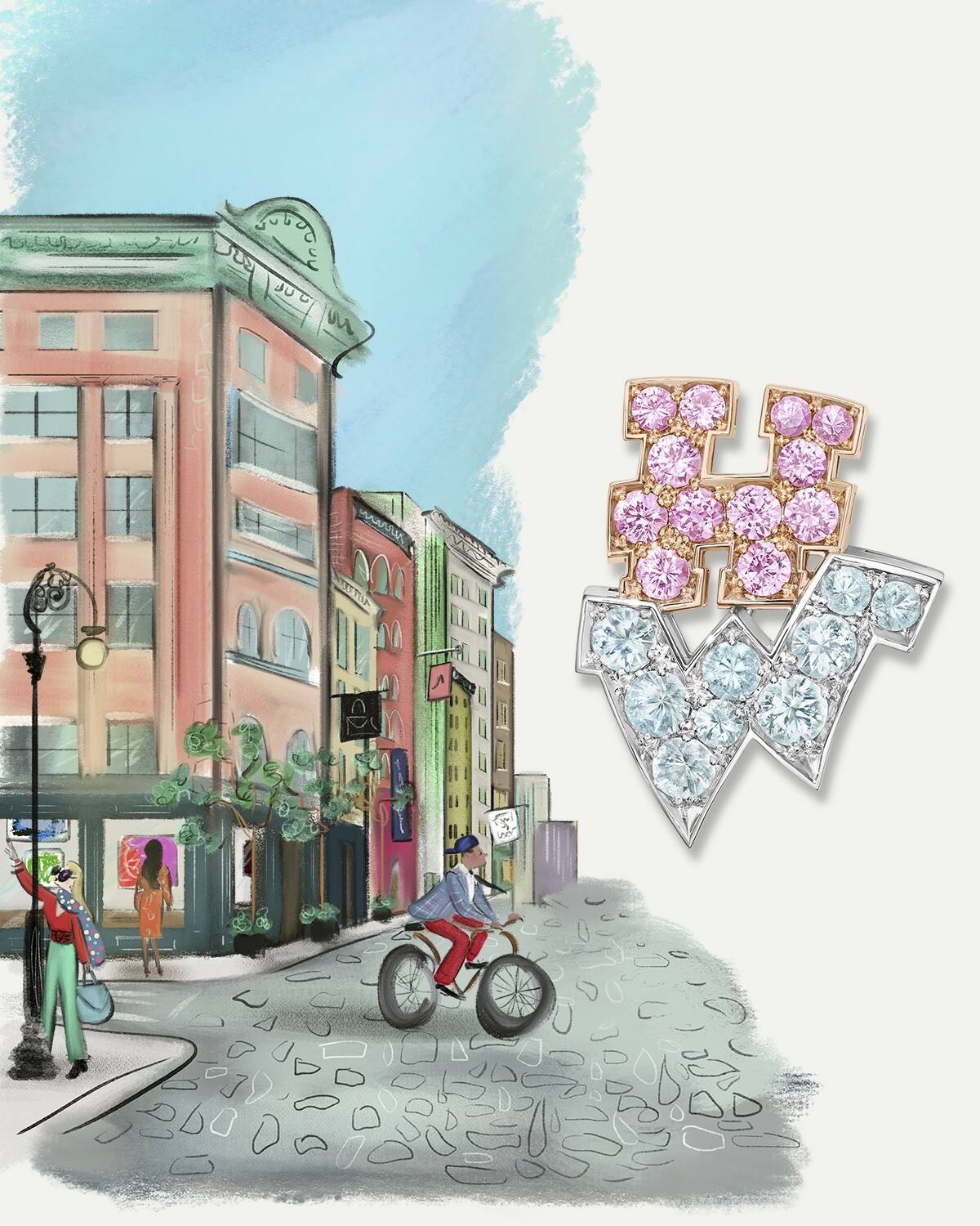 海瑞溫斯頓(Harry Winston)隆重呈現(xiàn)全新New York高級(jí)珠寶系列