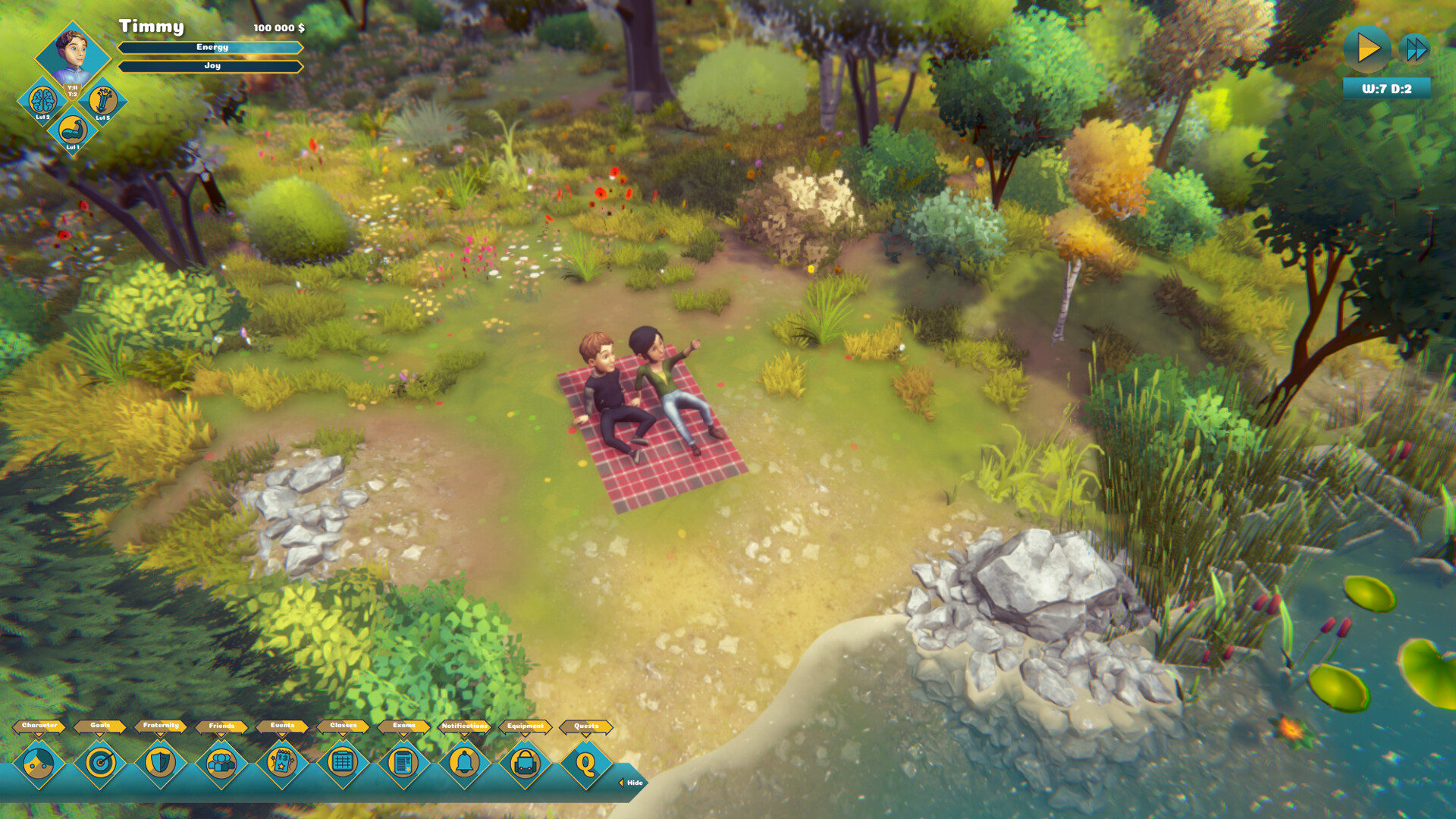 沉浸式模擬游戲《校園生活》現(xiàn)已登錄Steam平臺 6月推出試玩版