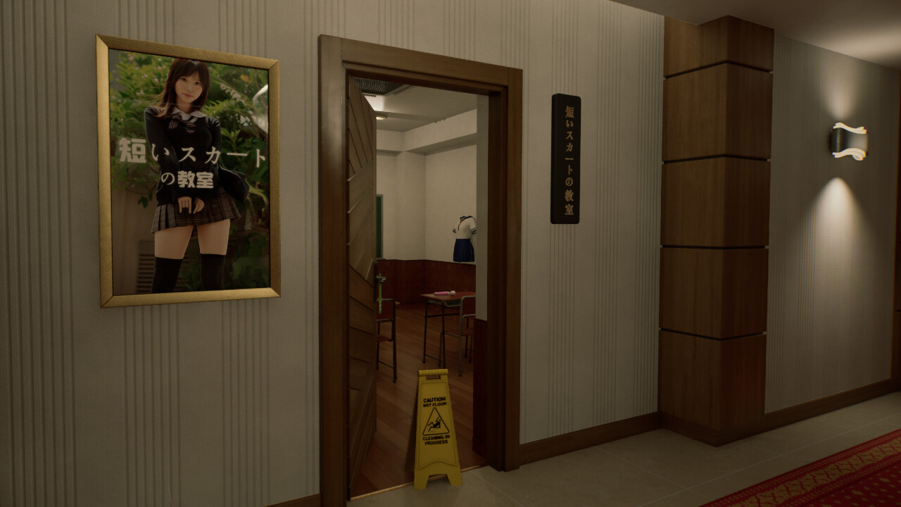 類《8號(hào)出口》游戲《女優(yōu)! 離不開那個(gè)泳池了！》即將在4月推出