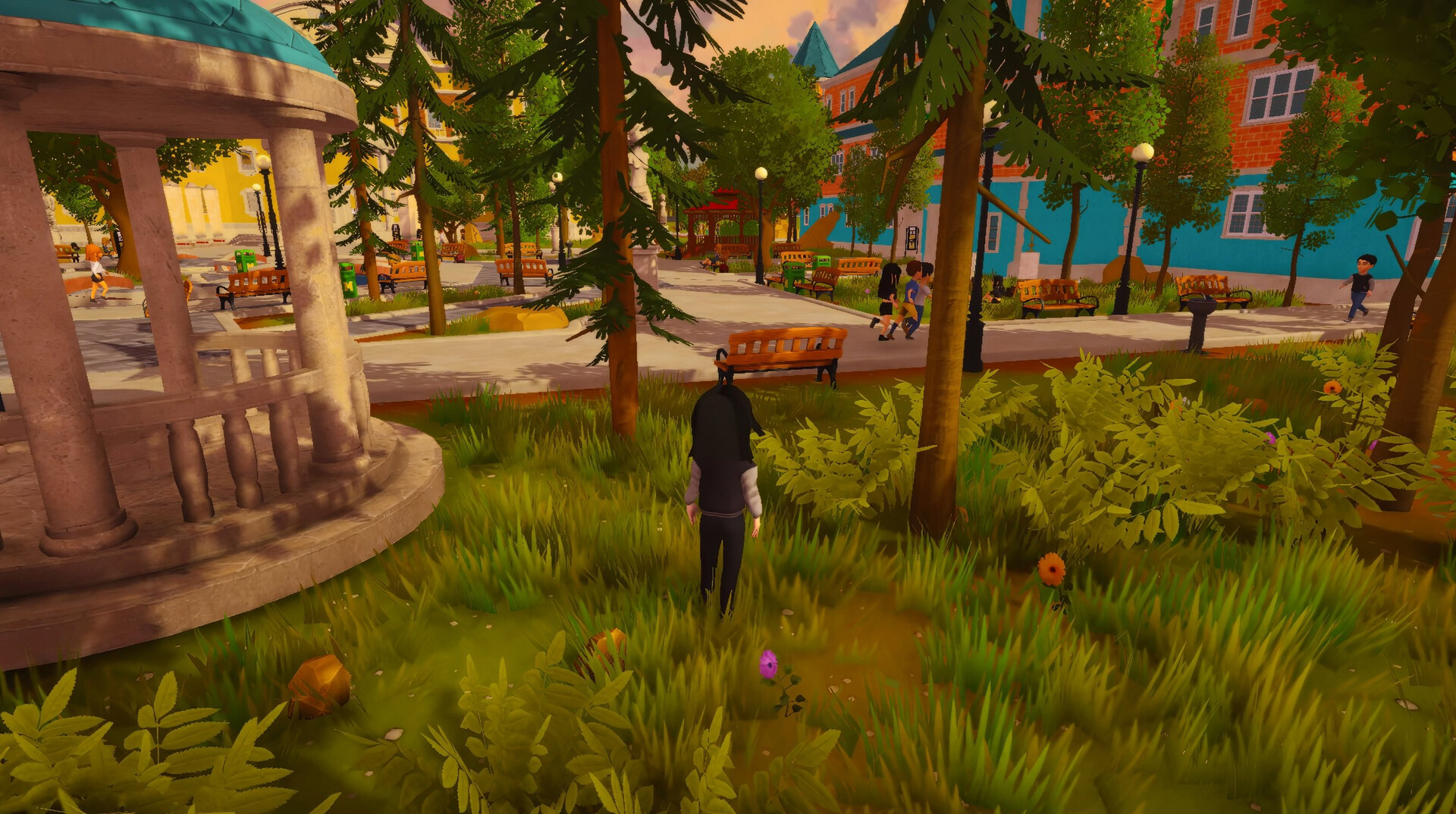 沉浸式模擬游戲《校園生活》現(xiàn)已登錄Steam平臺 6月推出試玩版