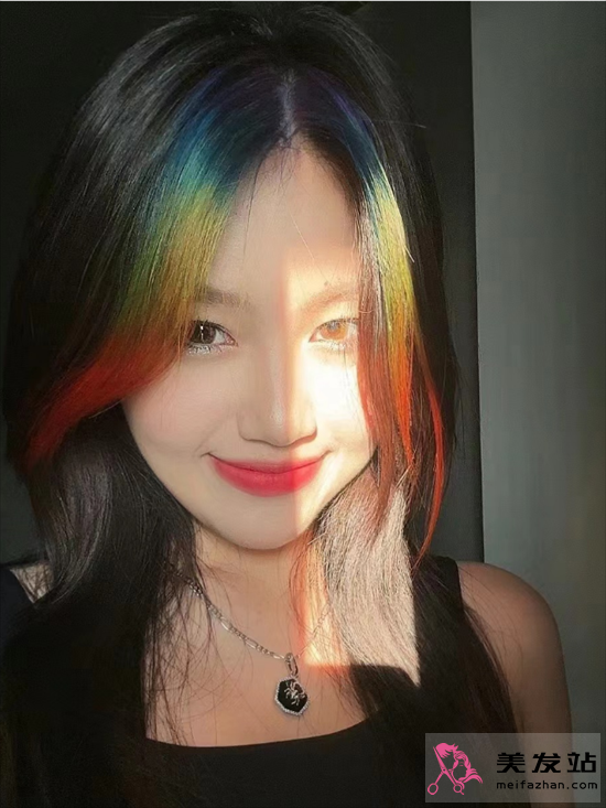 彩虹色挑染大全 2024年流行大勢(shì) 彩虹色挑染大全 2024年流行大勢(shì)