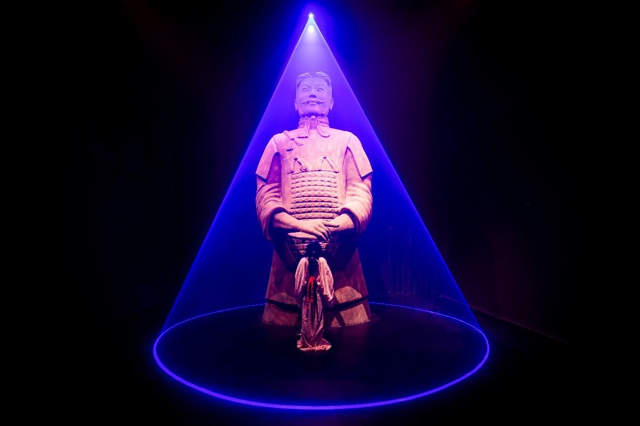 “秦時(shí)明月 夢(mèng)回咸陽”秦文化數(shù)字光影演藝空間“五一”亮相咸陽！