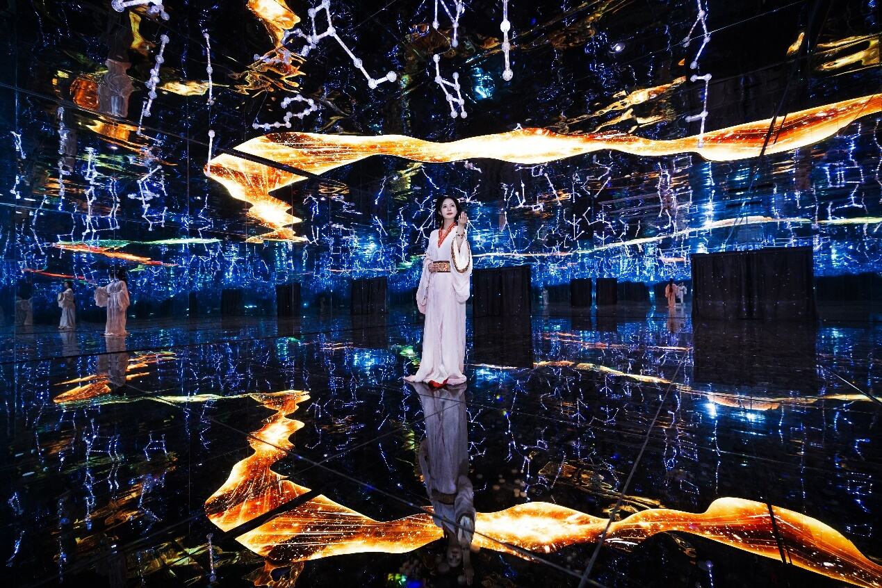 “秦時(shí)明月 夢(mèng)回咸陽”秦文化數(shù)字光影演藝空間“五一”亮相咸陽！