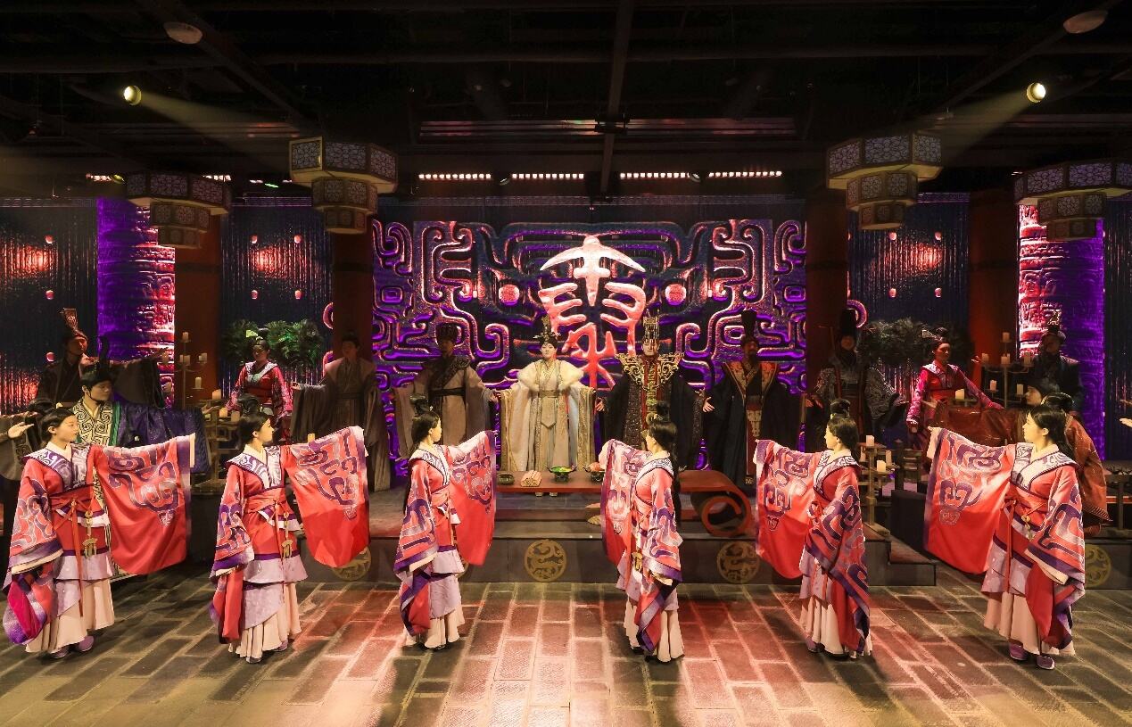 “秦時(shí)明月 夢(mèng)回咸陽”秦文化數(shù)字光影演藝空間“五一”亮相咸陽！
