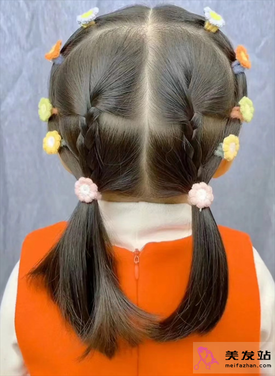 小女孩氣質編發(fā) 甜酷個性又吸睛