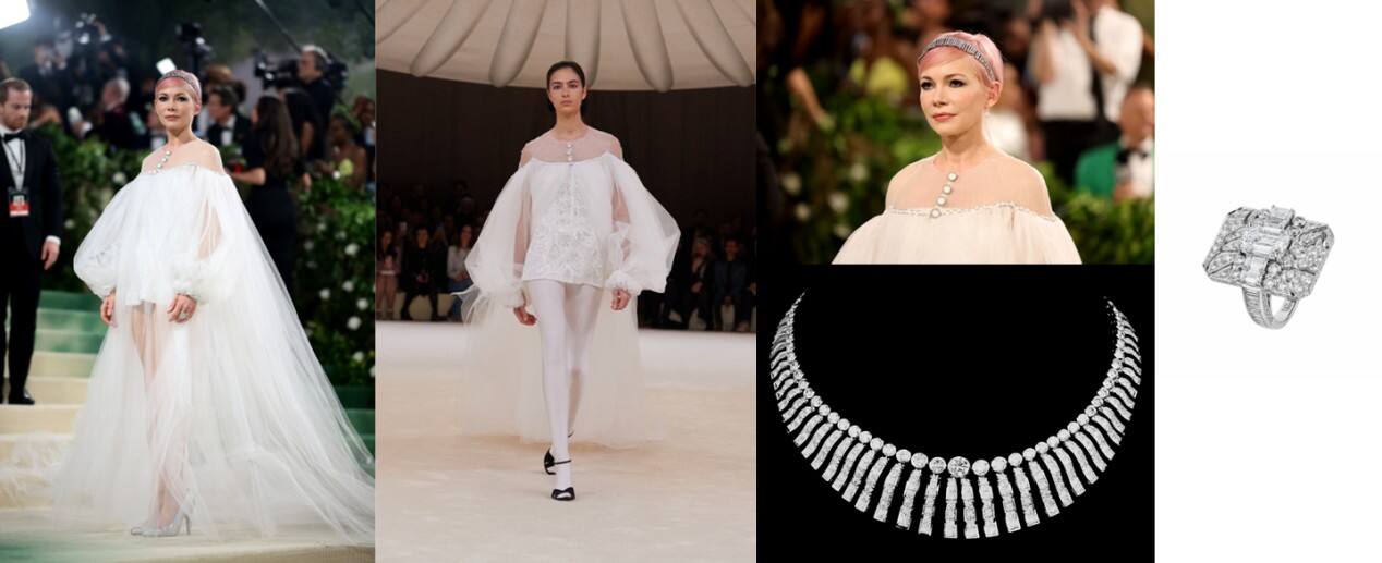 香奈兒品牌形象大使等出席2024紐約大都會藝術(shù)博物館時裝學(xué)院慈善舞會