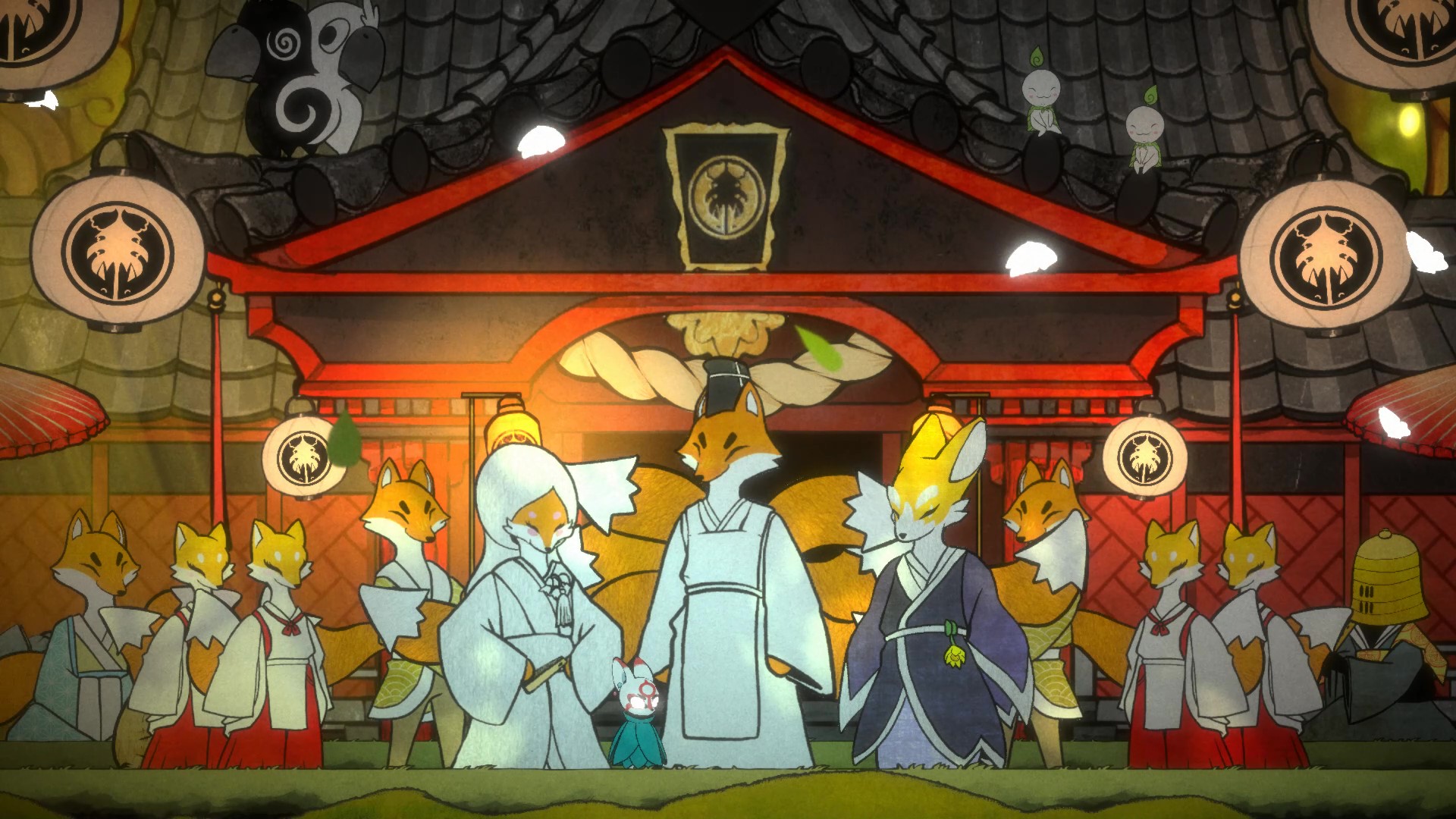 探索型2D和風(fēng)動(dòng)作《波與月夜之青蓮》亮相高能電玩節(jié) 全新中文預(yù)告