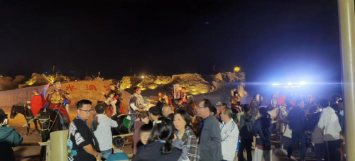 “燈火闌珊處·萬年水洞溝”寧夏夜游新品牌隆重登場！