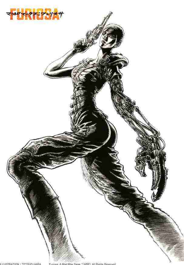 《瘋狂的麥克斯：狂暴女神》聯(lián)動原哲夫 親繪女主霸氣女王范