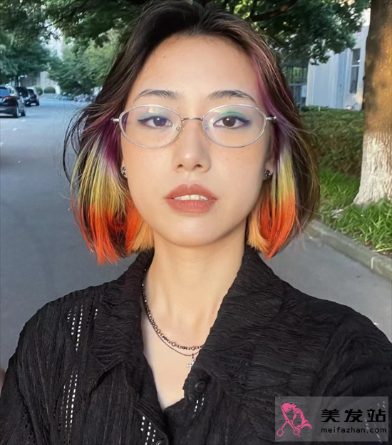 夏季必備彩虹色挑染 美麗時(shí)尚不挑人