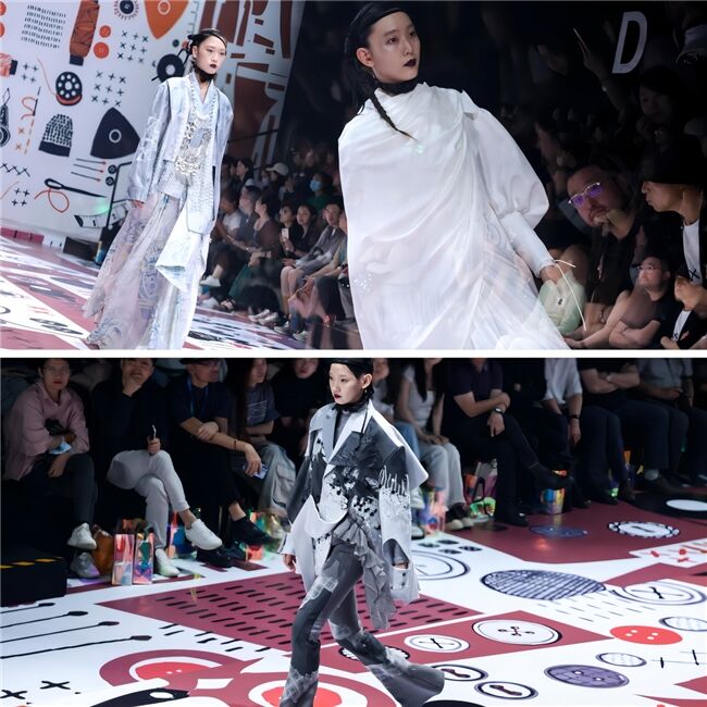江西服裝學(xué)院2024服裝設(shè)計畢業(yè)作品亮相中國國際大學(xué)生時裝周